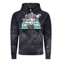Cloud Black easter gnomes truck Vintage Hoodie - Jasminsmagicworld