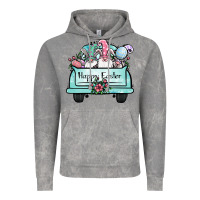 Cloud Rock easter gnomes truck Vintage Hoodie - Jasminsmagicworld