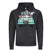Vintage Black easter gnomes truck Vintage Hoodie - Jasminsmagicworld