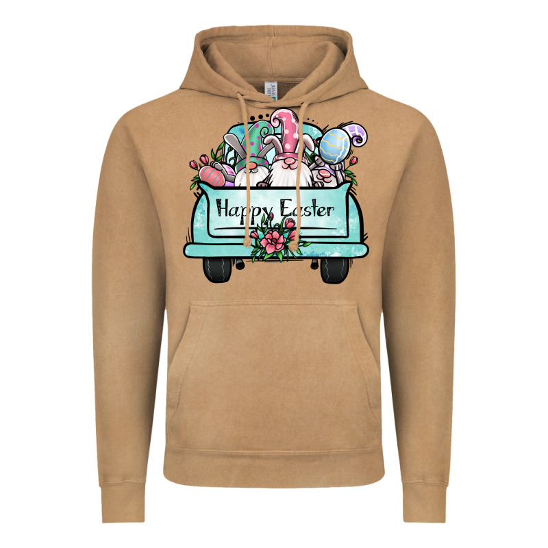 Easter Gnomes Truck Vintage Hoodie by Jasminsmagicworld | Teevron