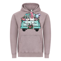 Vintage Zinc easter gnomes truck Vintage Hoodie - Jasminsmagicworld