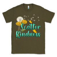 Army Green scatter kindness Classic Tee - NancyCooperArtShop