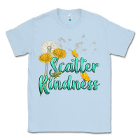 Dusty Blue scatter kindness Classic Tee - NancyCooperArtShop