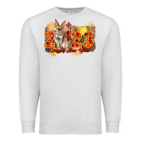 Oatmeal Heather chinese new year 2023 rabbit year Premium Sweatshirt - CowGirlArtShop