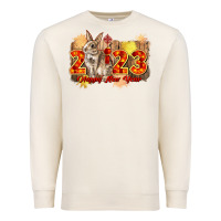 Sandshell chinese new year 2023 rabbit year Premium Sweatshirt - CowGirlArtShop