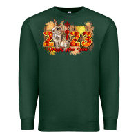 Sports Green chinese new year 2023 rabbit year Premium Sweatshirt - CowGirlArtShop