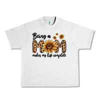 Lunar Rock being a mom makes my life complete Urban Heavy Tee - MaliasSmallBusiness