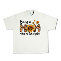 Pistachio being a mom makes my life complete Urban Heavy Tee - MaliasSmallBusiness