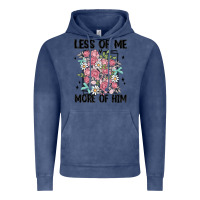 Vintage Denim less of me more of him Vintage Hoodie - MaliasSmallBusiness
