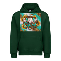 Forest Green baseball mom squad tumbler Urban Hoodie - BundleAndBundleShop