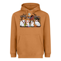 Meerkat halloween pigs Heavyweight Hoodie - CowGirlArtShop
