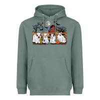 Sage halloween pigs Heavyweight Hoodie - CowGirlArtShop