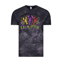 Cloud Black my favorite season is crawfish Vintage Tee - MaliasSmallBusiness