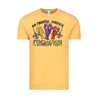Vintage Mustard my favorite season is crawfish Vintage Tee - MaliasSmallBusiness