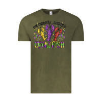 Vintage Olive my favorite season is crawfish Vintage Tee - MaliasSmallBusiness
