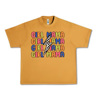 Peanut Butter girl mama lightning bolt Urban Heavy Tee - MaliasSmallBusiness