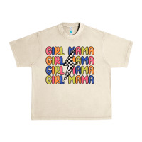 Sandshell girl mama lightning bolt Urban Heavy Tee - MaliasSmallBusiness