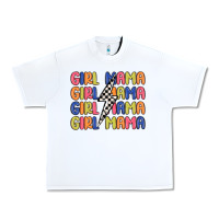 White girl mama lightning bolt Urban Heavy Tee - MaliasSmallBusiness