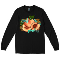 Black just peachy 2 Long Sleeve Tee - JahusDesignShop