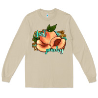 Mushroom just peachy 2 Long Sleeve Tee - JahusDesignShop