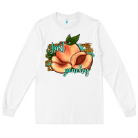 White just peachy 2 Long Sleeve Tee - JahusDesignShop
