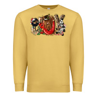Antique Gold joy Premium Sweatshirt - CowGirlArtShop