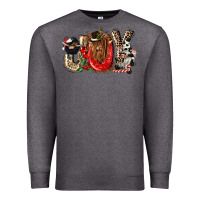 Charcoal Heather joy Premium Sweatshirt - CowGirlArtShop