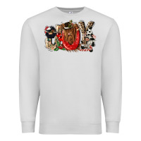 Dove Grey joy Premium Sweatshirt - CowGirlArtShop