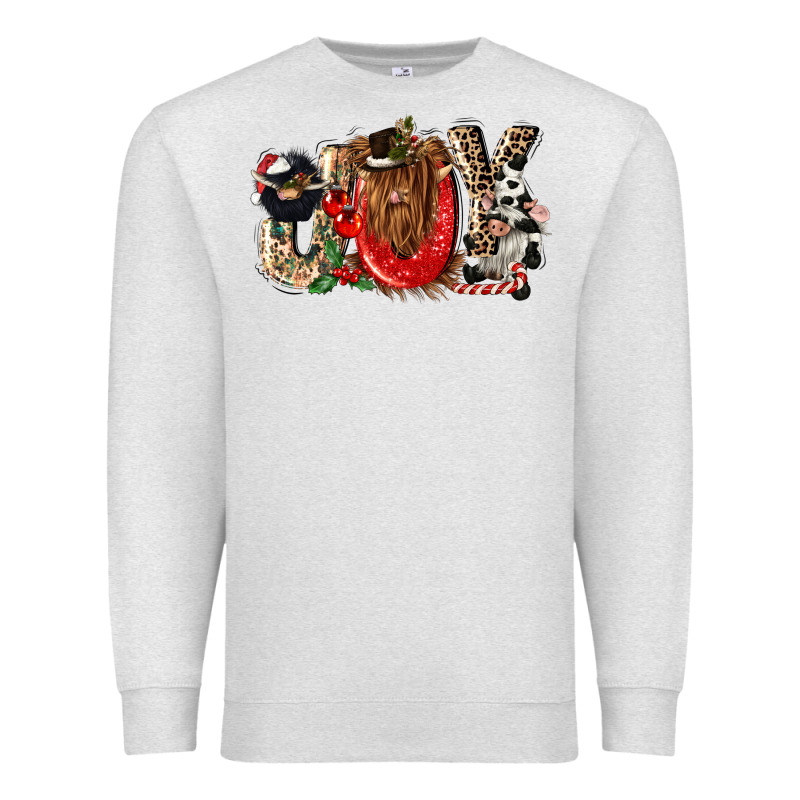 Joy Premium Sweatshirt by CowGirlArtShop | Teevron