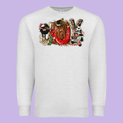Joy Premium Sweatshirt Designed By Cowgirlartshop