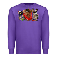 Purple joy Premium Sweatshirt - CowGirlArtShop