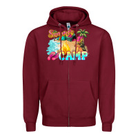 Summer Camp Zipper Hoodie | Teevron