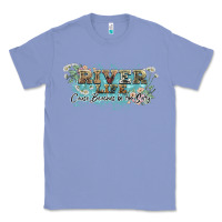 Colony Blue river life Classic Tee - NancyCooperArtShop