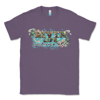 Lavender river life Classic Tee - NancyCooperArtShop