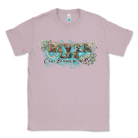 Lilac river life Classic Tee - NancyCooperArtShop