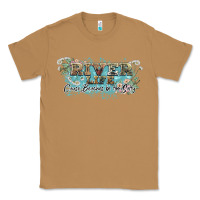 Toasted Coconut river life Classic Tee - NancyCooperArtShop