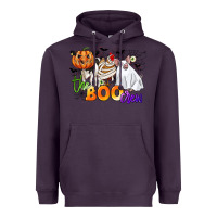 Plum the boo crew Heavyweight Hoodie - CowGirlArtShop