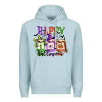 Blue Mist happy halloween jars Premium Hoodie - CowGirlArtShop