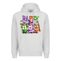 Dove Grey happy halloween jars Premium Hoodie - CowGirlArtShop