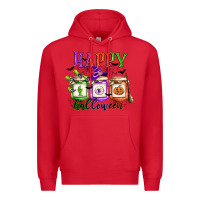 Red happy halloween jars Premium Hoodie - CowGirlArtShop