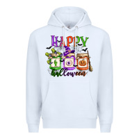 White happy halloween jars Premium Hoodie - CowGirlArtShop
