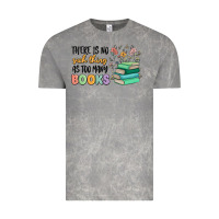 Cloud Rock there is no such thing as too many books Vintage Tee - MaliasSmallBusiness