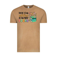 Vintage Camel there is no such thing as too many books Vintage Tee - MaliasSmallBusiness