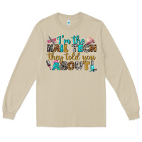 Mushroom i'm the nail tech they told you about bbs Long Sleeve Tee - BundleAndBundleShop