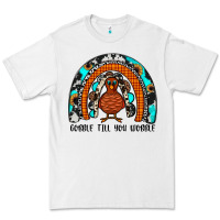 White gobble till you wobble rainbow Premium Tee - JahusDesignShop