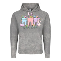 Cloud Rock happy easter teeth Vintage Hoodie - MaliasSmallBusiness