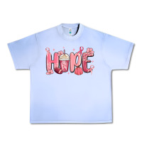 Grape Ice breast cancer awareness hope Urban Heavy Tee - MaliasSmallBusiness