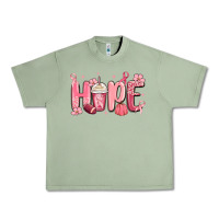 Oil Green breast cancer awareness hope Urban Heavy Tee - MaliasSmallBusiness