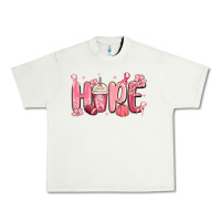 Pistachio breast cancer awareness hope Urban Heavy Tee - MaliasSmallBusiness