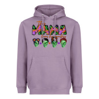Lavender personalized this mama loves her monsters Heavyweight Hoodie - CowGirlArtShop